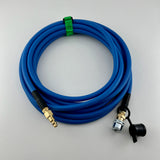 modular multi tire inflation deflation air hose single i.d.k air chuck m style