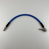 modular multi tire inflate deflate 18 inch air hose single ball air chuck q style