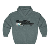 Winter Design Unisex Heavy Blend™ Full Zip Hooded Sweatshirt